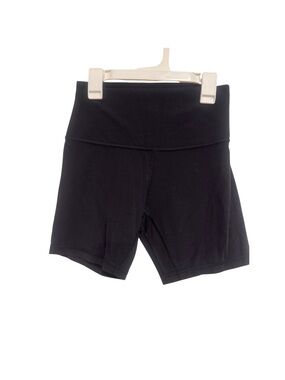 lululemon athletica Black High-Rise Bike Shorts